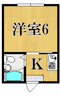 コーポ諏訪西大寺の間取り