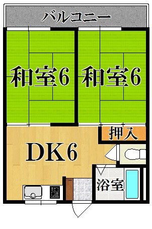 ニュー芝ハイツの間取り