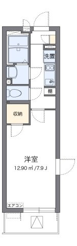 クレイノ蓬莱の間取り|代表的な間取のため実際の間取とは異なる場合があります
