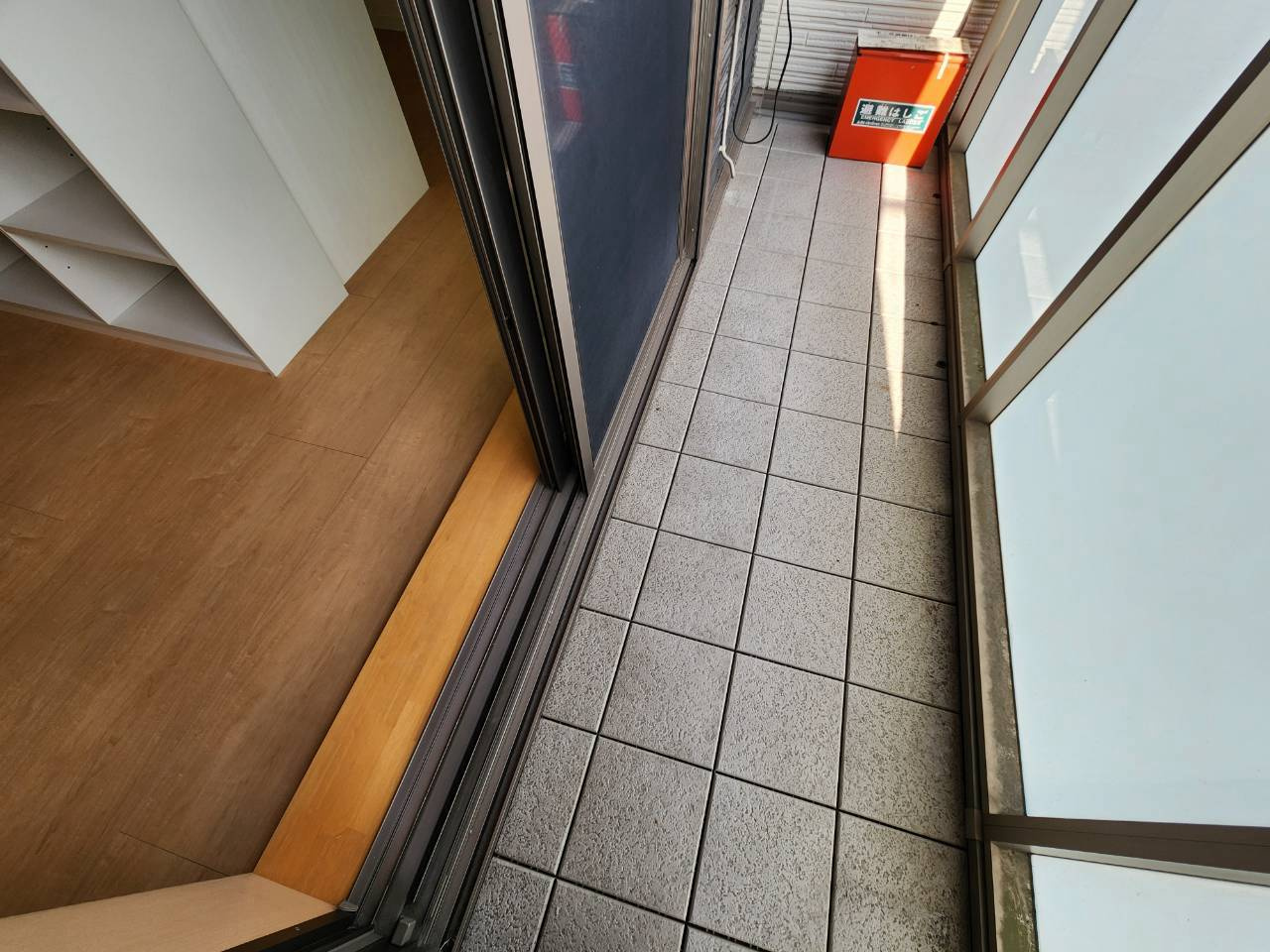 ノーザンライツのバルコニー