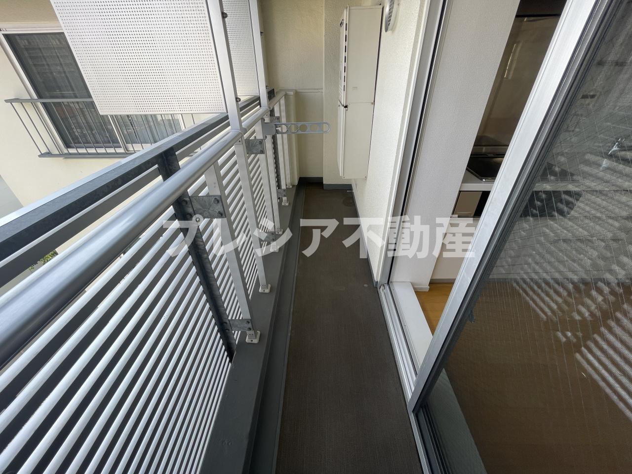 YAO.RE甲子園のバルコニー