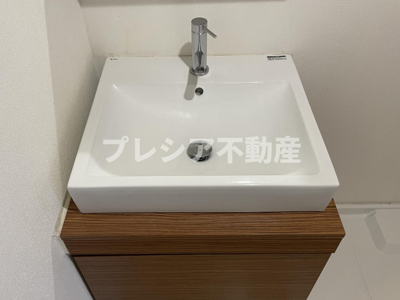 YAO.RE甲子園の独立洗面台