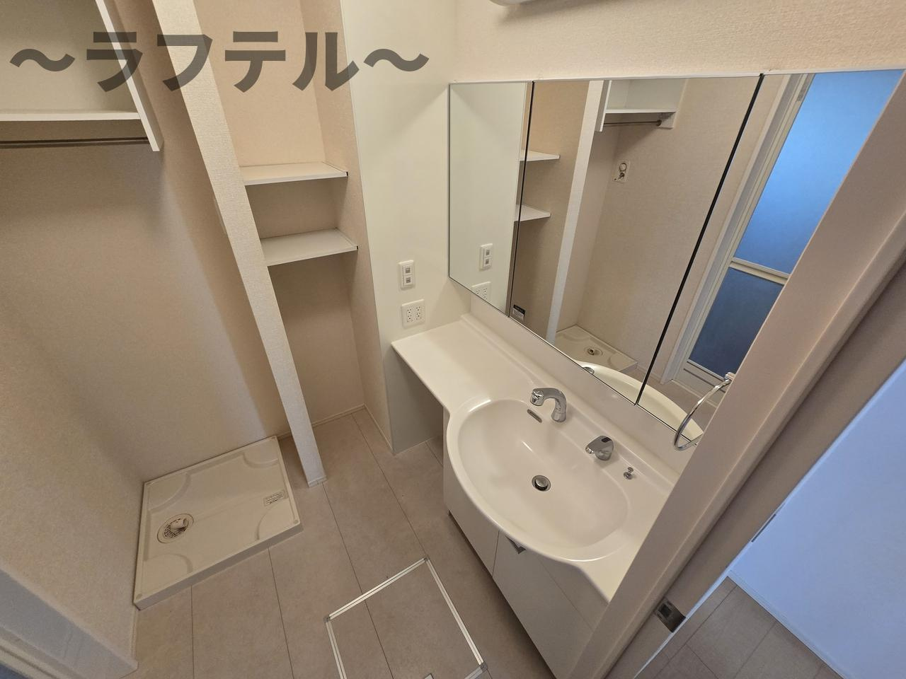 スプルースの洗面所