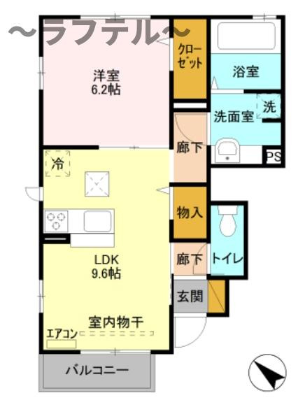 スプルースの間取り