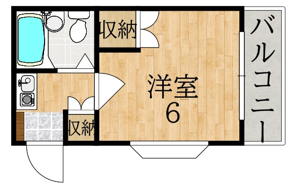 シティパレス２１富雄元町Ｐａｒｔ１の間取り