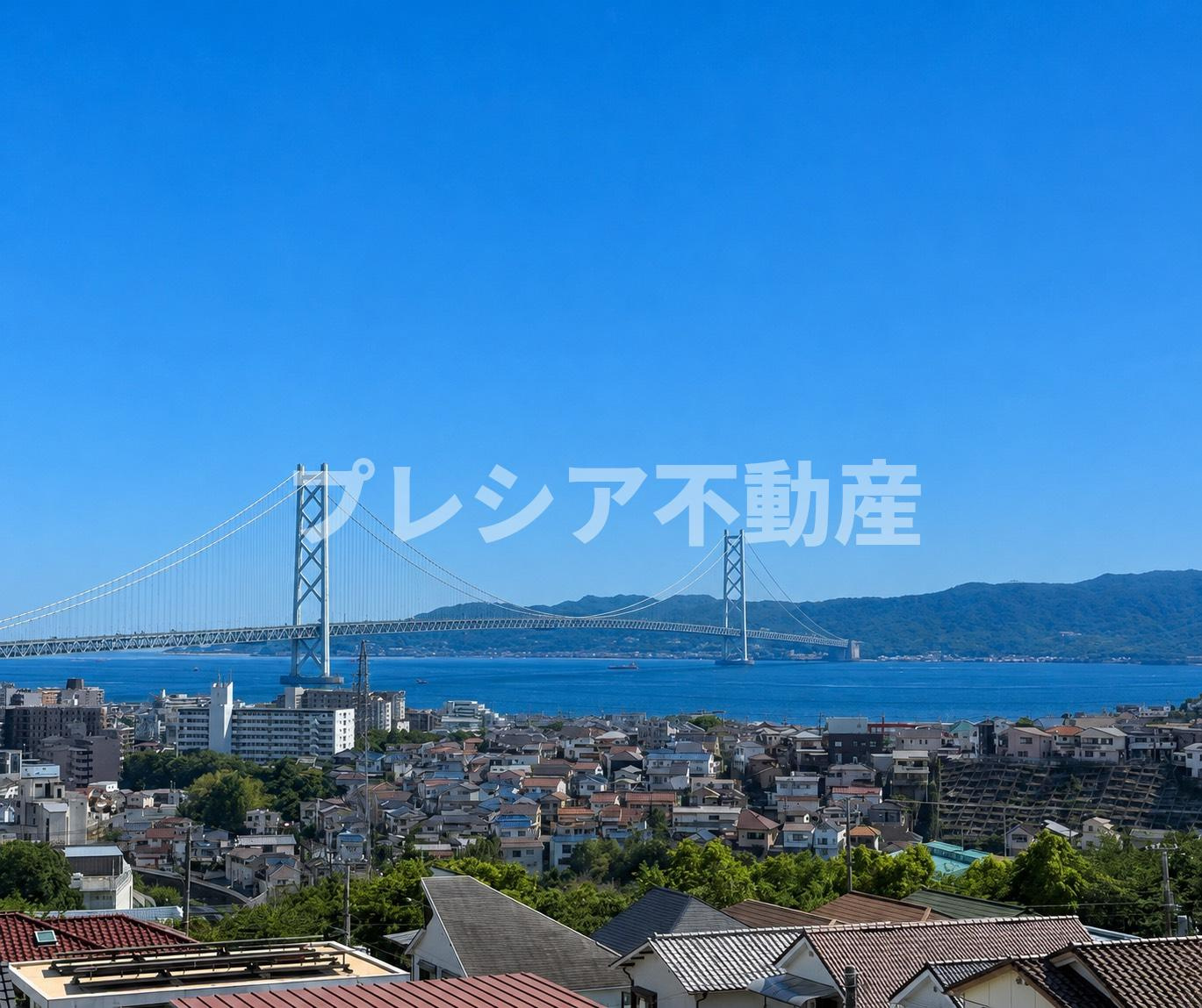 明舞第一団地2号棟の展望