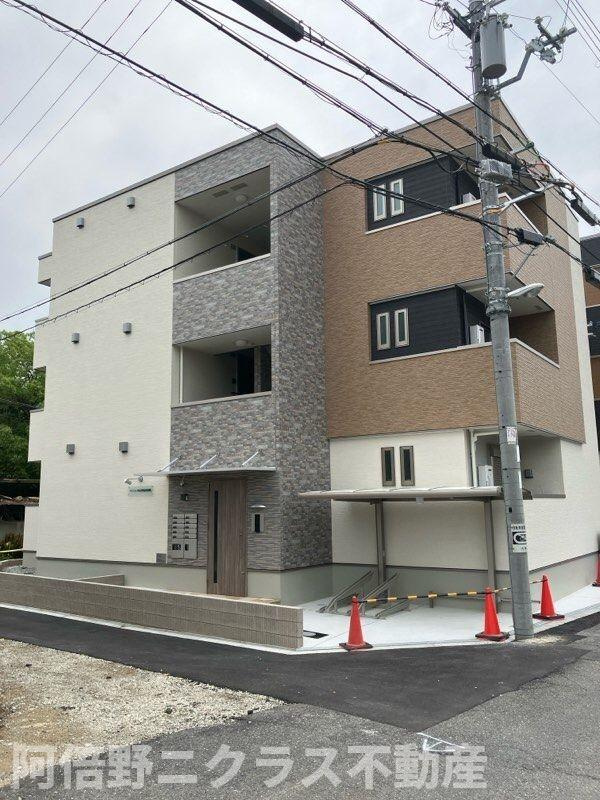 フジパレス加美駅南Ⅲ番館の外観