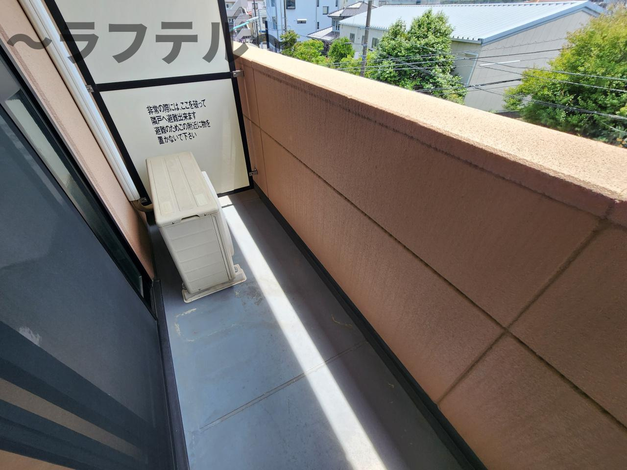 ペティハウス弐番館のバルコニー|別部屋イメージ写真
