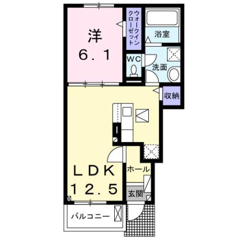 グラン笹井Ｂの間取り