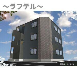 (仮称)狭山ヶ丘新築アパートの外観パース