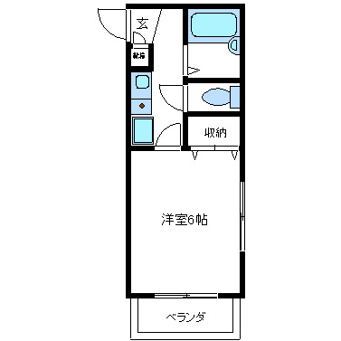 煉瓦館輝の間取り