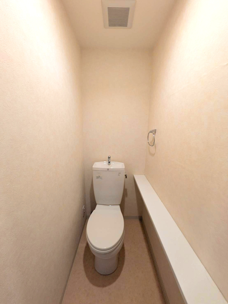 宝塚市南口２丁目のマンションのトイレ|トイレもきれいです