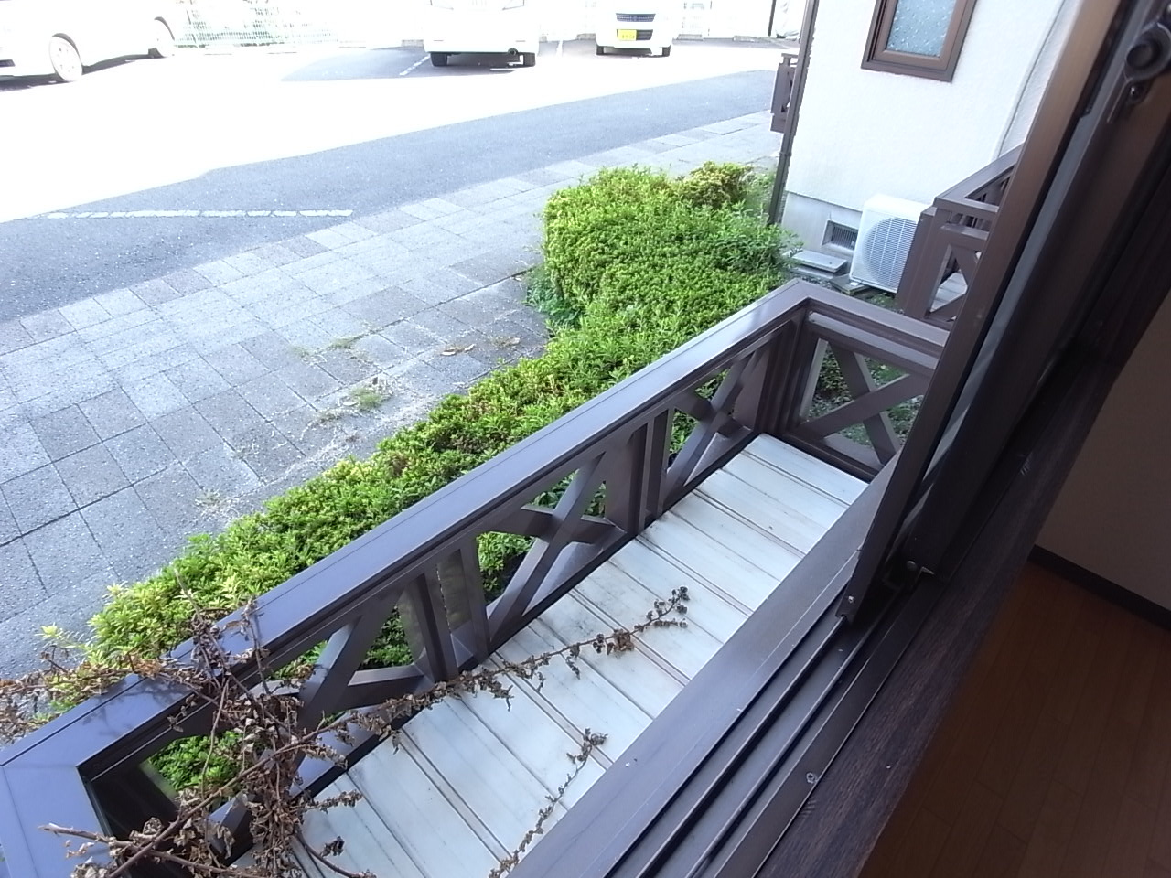 パティオ赤坂のバルコニー