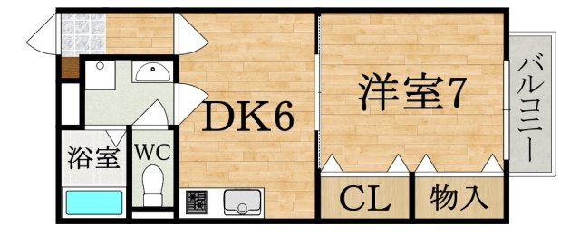 リビングタウン南八木の間取り