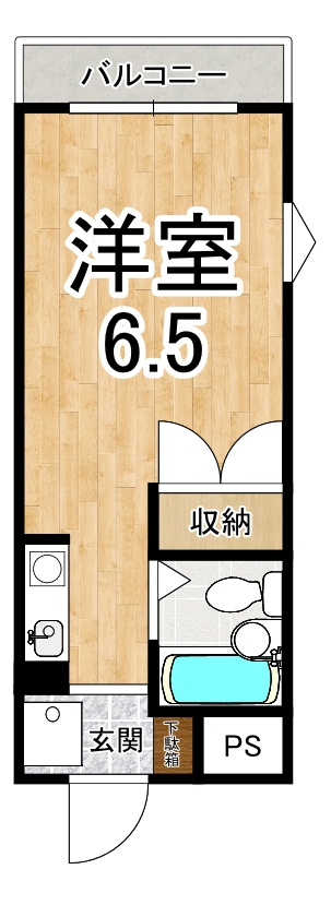天理グリーンハイツの間取り