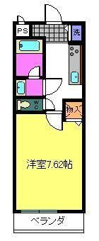 ラフィーネ　聖天坂の間取り