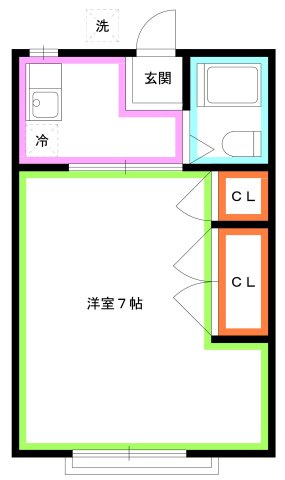 武蔵野市吉祥寺本町３丁目のアパートの間取り