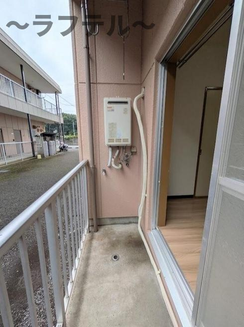 エステート和ヶ原Bのバルコニー