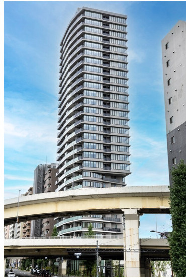 パークアクシス五反田スカイタワーの外観