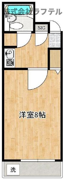 所沢市緑町４丁目の賃貸マンションの間取り