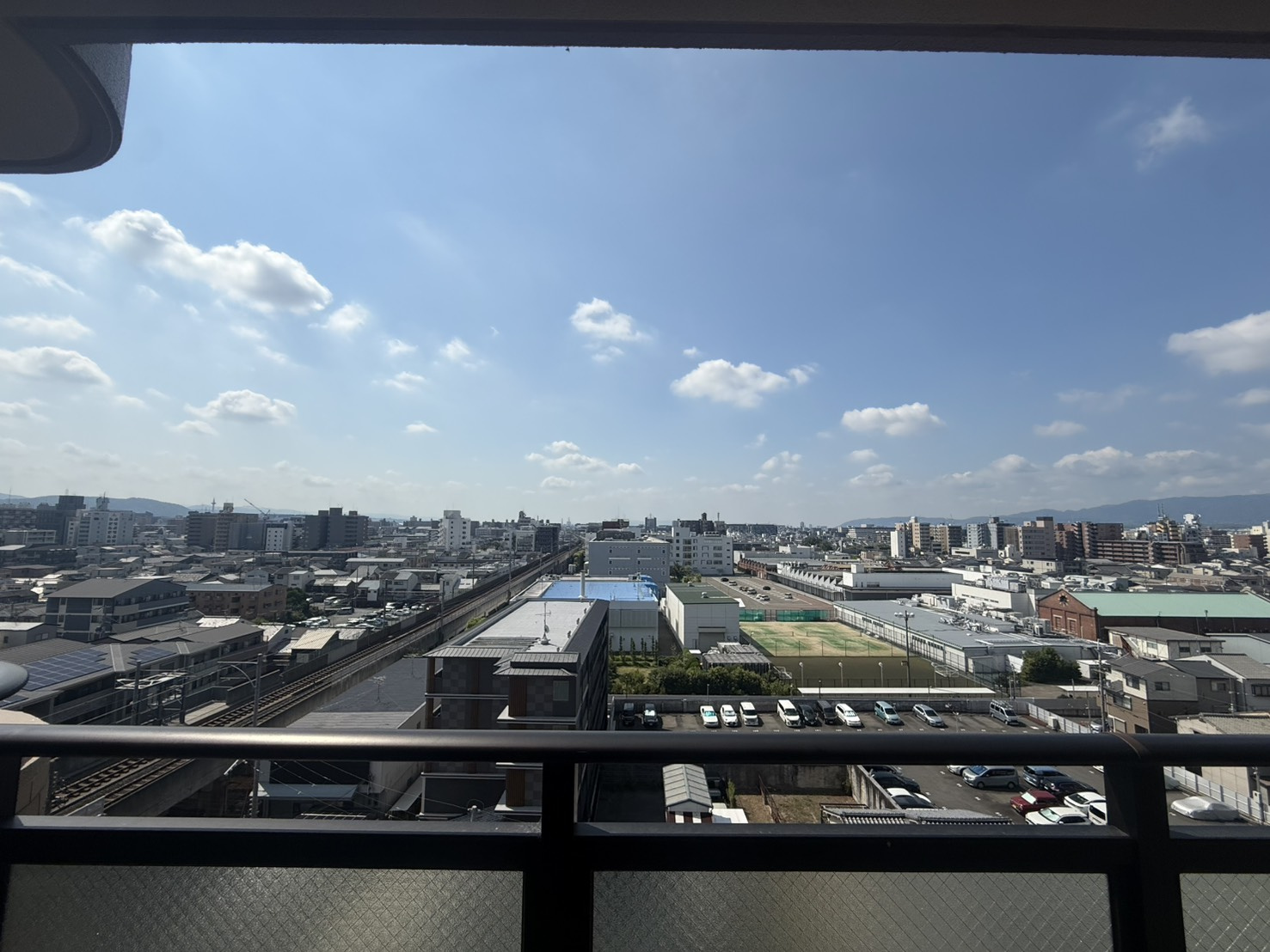 ファミールガーデン二条駅前 南棟の展望