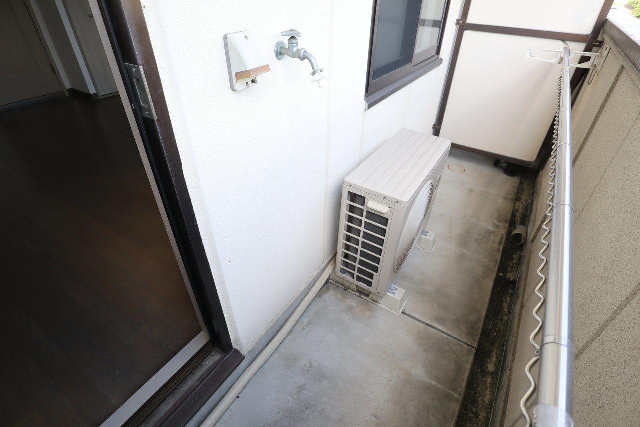 阪本マンションのバルコニー