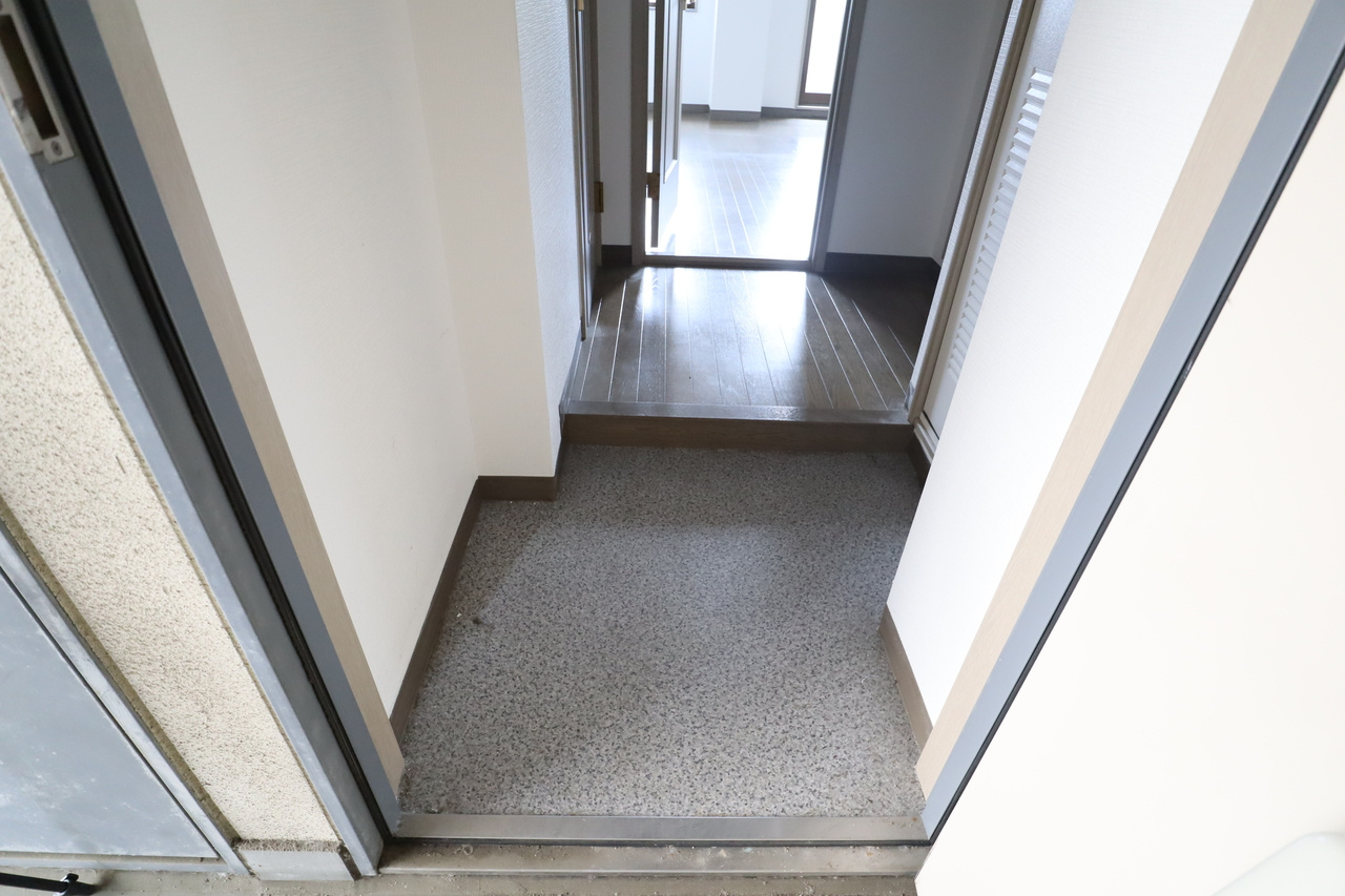 阪本マンションの玄関
