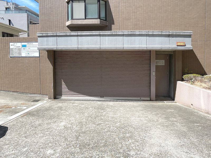リバーサイドパークの駐車場