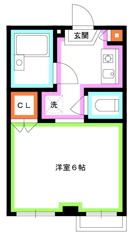 武蔵野市吉祥寺本町４丁目の賃貸マンションの間取り