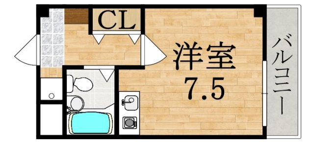 ロイヤルタケナカの間取り