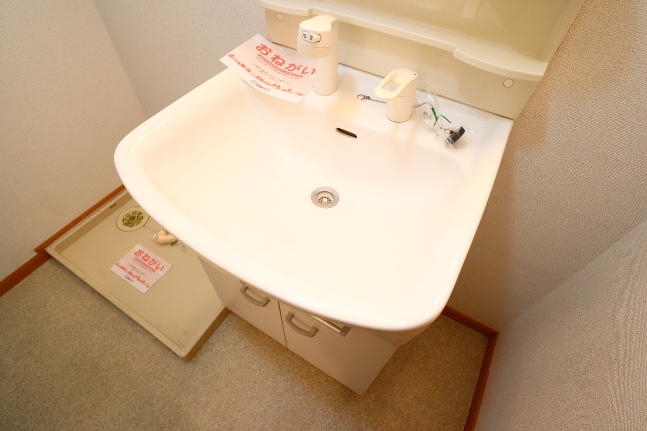 アンソレイエ　（小瀬町）の洗面所