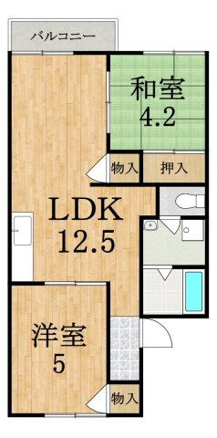 グリーンヒル新賀の間取り