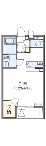 レオネクストエクレール北今市の間取り