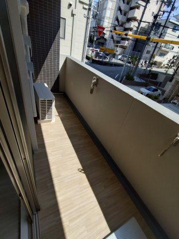 ミラージュパレス天王寺堀越町のバルコニー