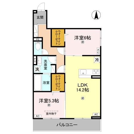 RETOLIA阪南町の間取り