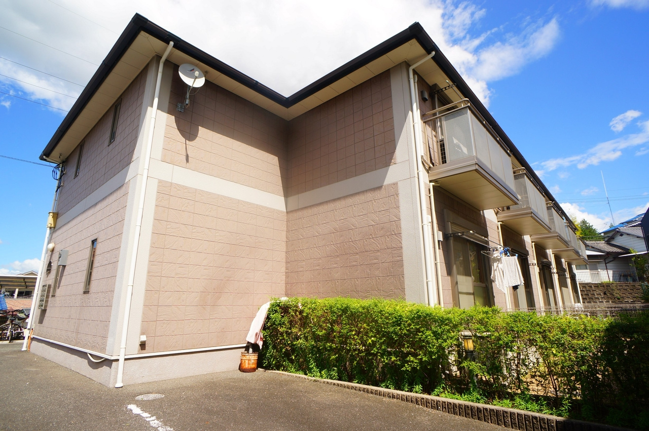 グレイス学園前の駐車場