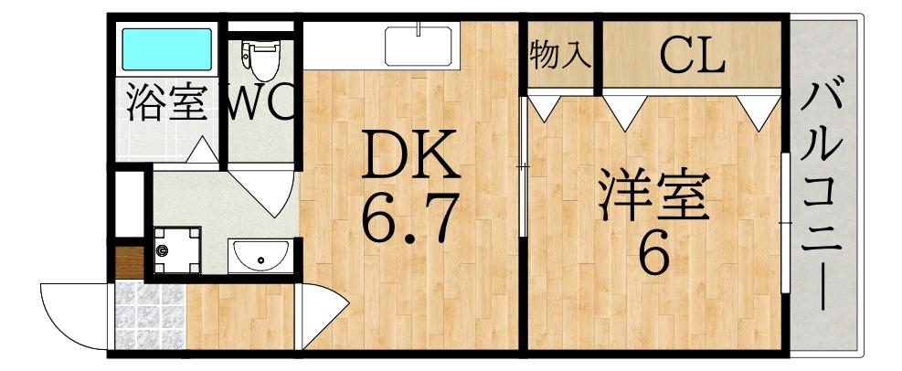 グレイス学園前の間取り