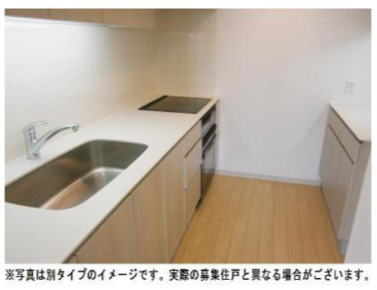 リバーポイントタワーのキッチン