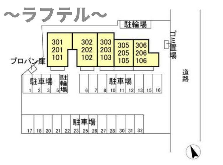メディオTMの区画図