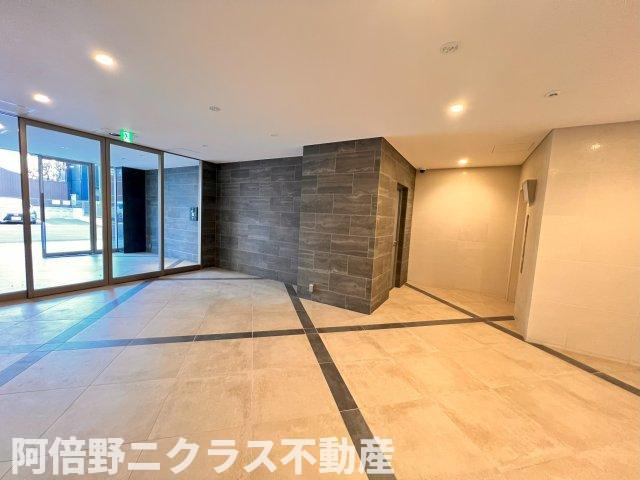 サンシルク阿倍野のロビー