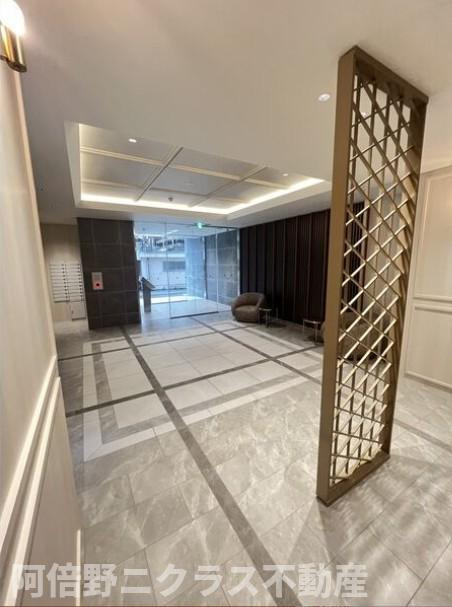 スプランディッド天王寺SOUTHのロビー