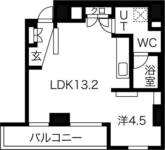 ラジエーションコートの間取り