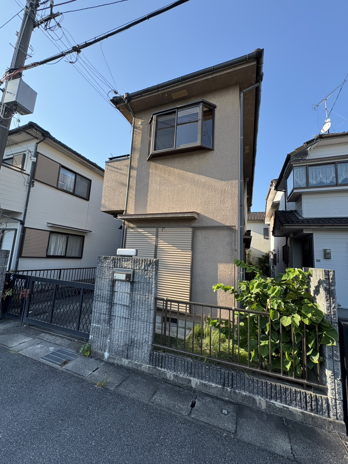 屋敷町戸建の外観