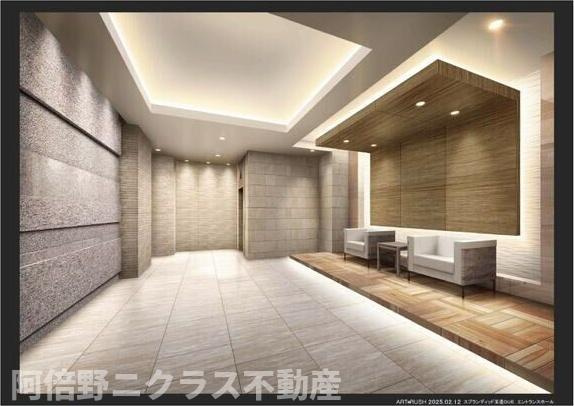 スプランディッド玉造DUEのエントランス