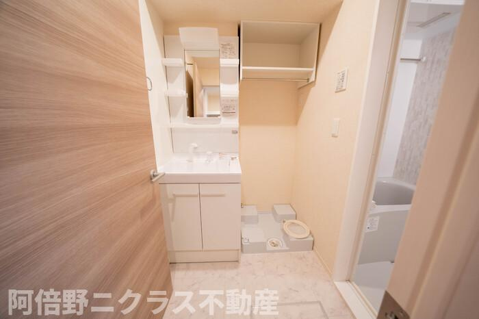 セジュールたまでの洗面所