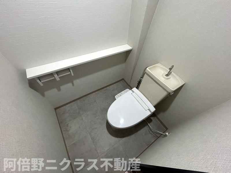 ロイヤルハイツ北田辺のトイレ