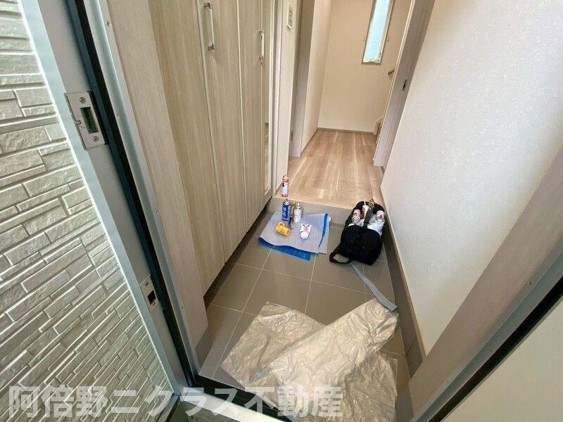 阿倍野区相生通2丁目戸建て（C棟）の玄関