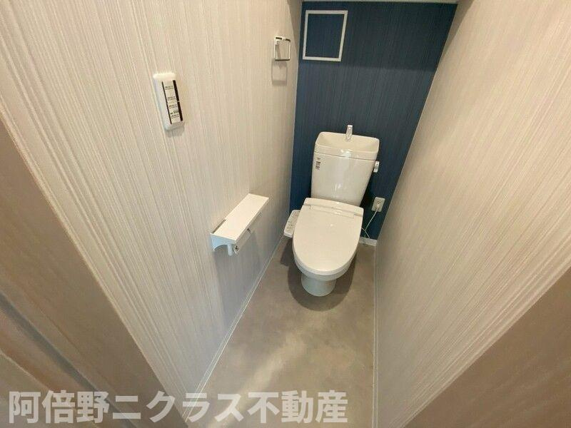 阿倍野区相生通2丁目戸建て（C棟）のトイレ