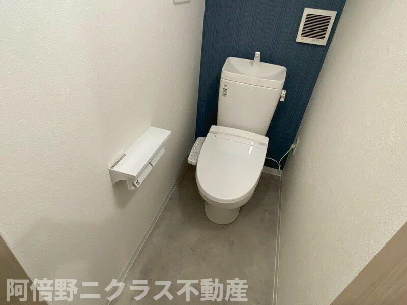 阿倍野区相生通2丁目戸建て（C棟）のトイレ