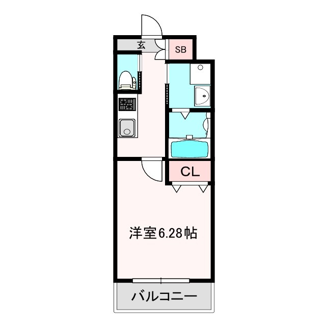 クローバー・グランデ昭和町の間取り